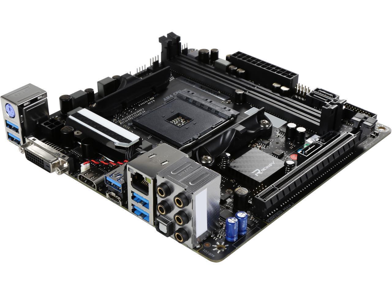BIOSTAR X370GTN AM4 AMD X370 SATA 6Gb/s USB 3.1 HDMI Mini ITX AM - zum Schließen ins Bild klicken